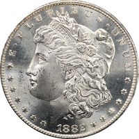 1882-CC Morgan Dollar ($1) GSA Obverse Image