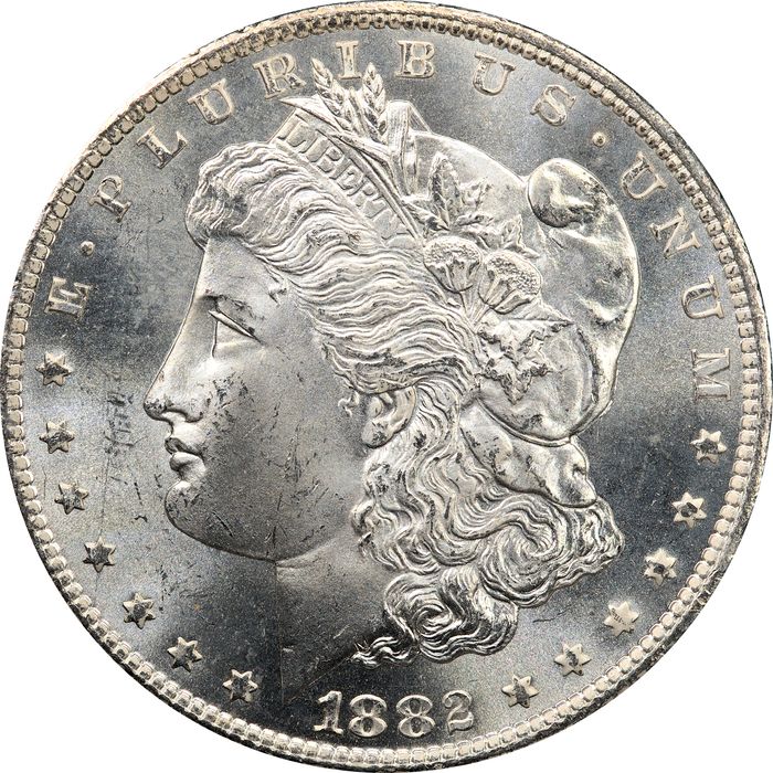 1882-CC Morgan Dollar ($1) GSA Obverse Image