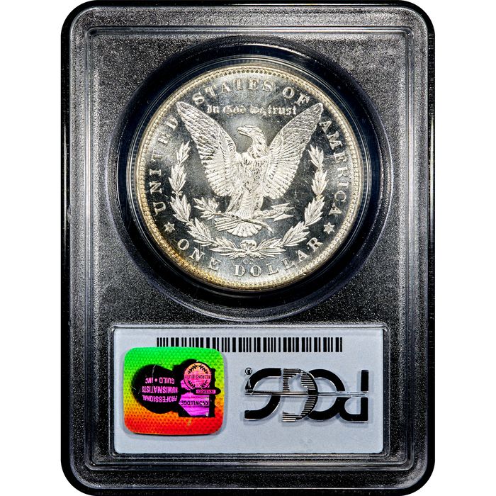1882-CC Morgan Dollar ($1) Reverse Slab Image
