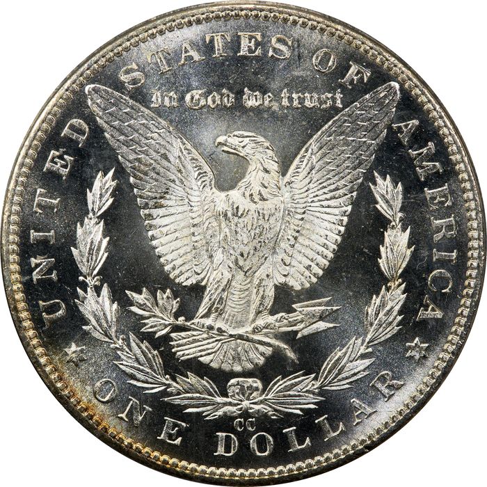 1882-CC Morgan Dollar ($1) Reverse Image