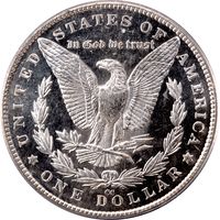 1882-CC Morgan Dollar ($1) Reverse Image