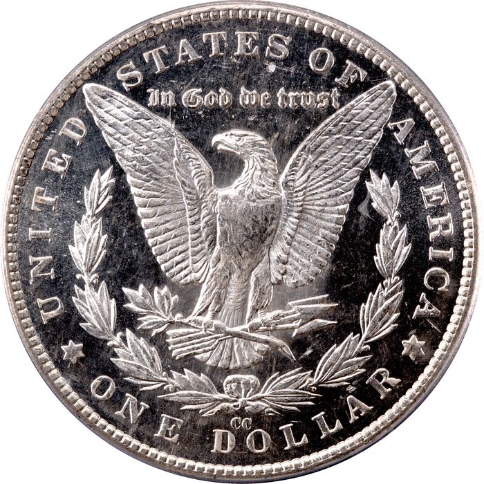 1882-CC Morgan Dollar ($1) Reverse Image