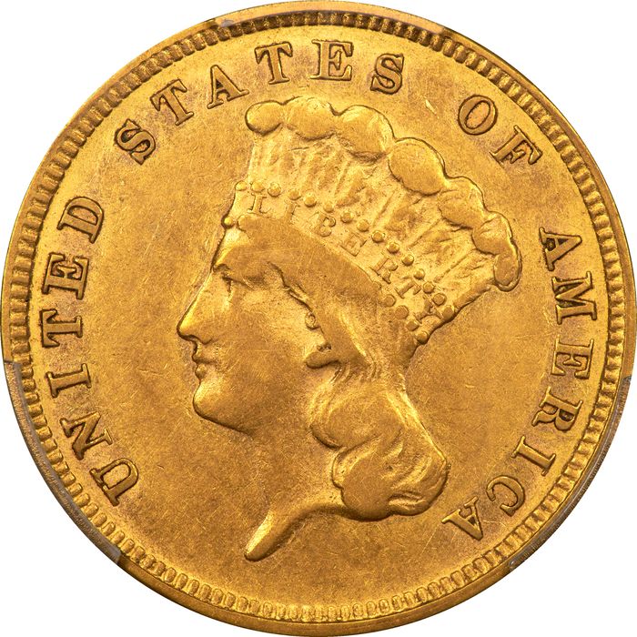 1882 Gold $3 Photo 3