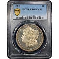 1882 Morgan Dollar ($1) Obverse Image