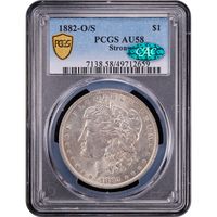 1882-O/S Morgan Dollar ($1) Strong Obverse Slab Image