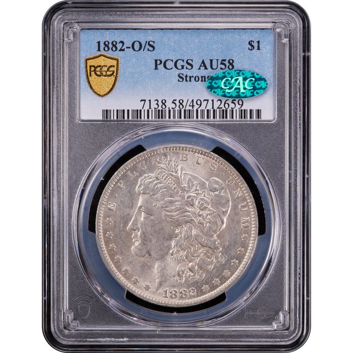 1882-O/S Morgan Dollar ($1) Strong Obverse Slab Image