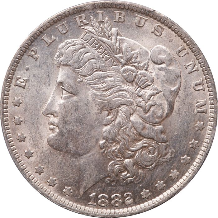 1882-O/S Morgan Dollar ($1) Strong Obverse Image