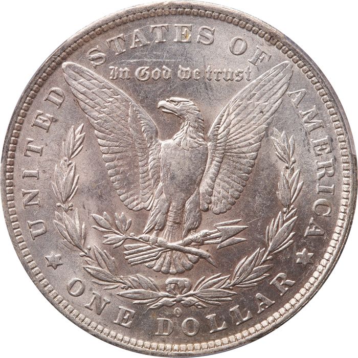 1882-O/S Morgan Dollar ($1) Strong Reverse Image
