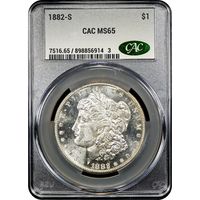 1882-S Morgan Dollar ($1) Obverse Image