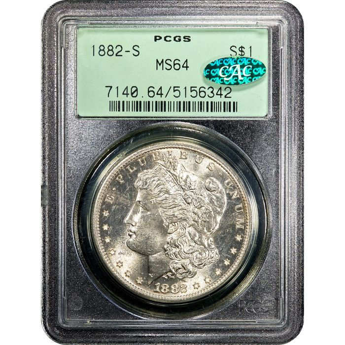 1882-S Morgan Dollar ($1) OGH Obverse Image