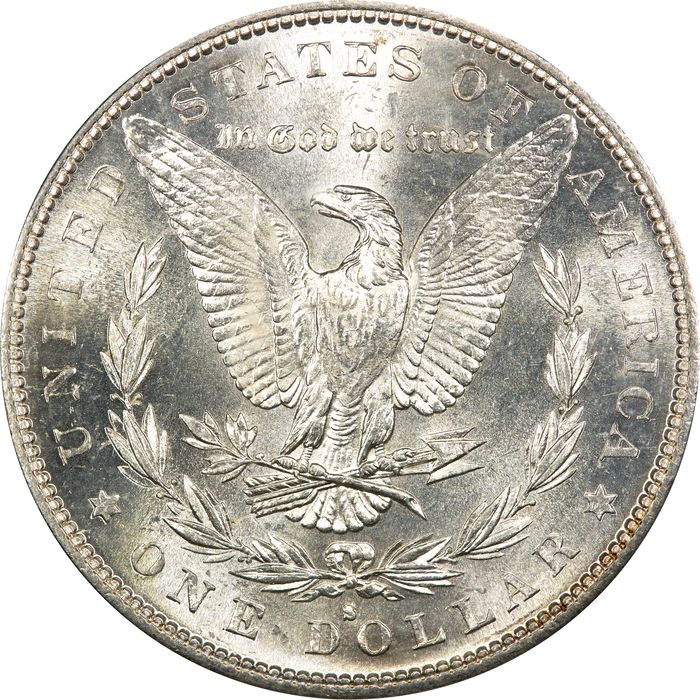 1882-S Morgan Dollar ($1) OGH Photo 4