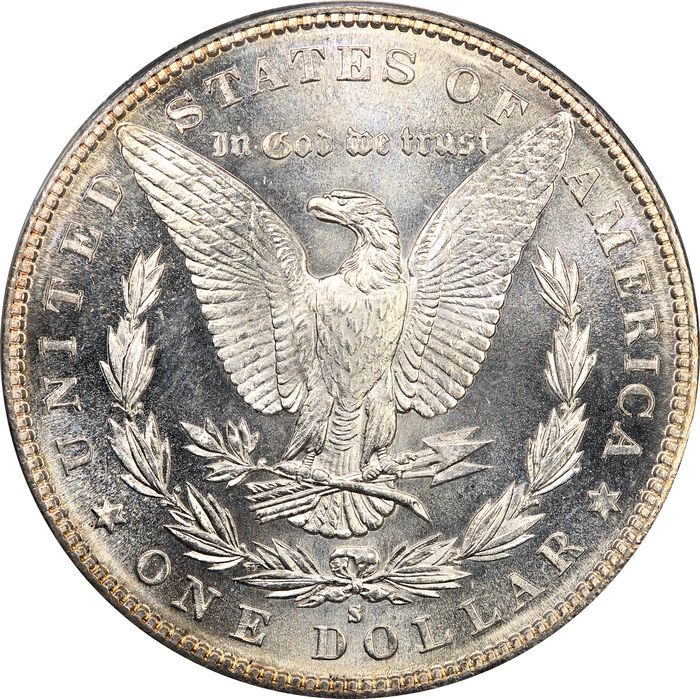1882-S Morgan Dollar ($1) Reverse Image