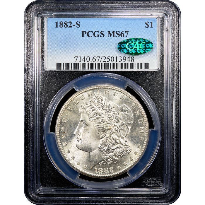 1882-S Morgan Dollar ($1) Obverse Slab Image