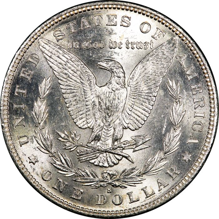 1882-S Morgan Dollar ($1) Rattler Photo 4
