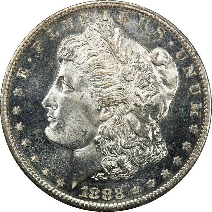 1882-S Morgan Dollar ($1) Rattler Photo 3