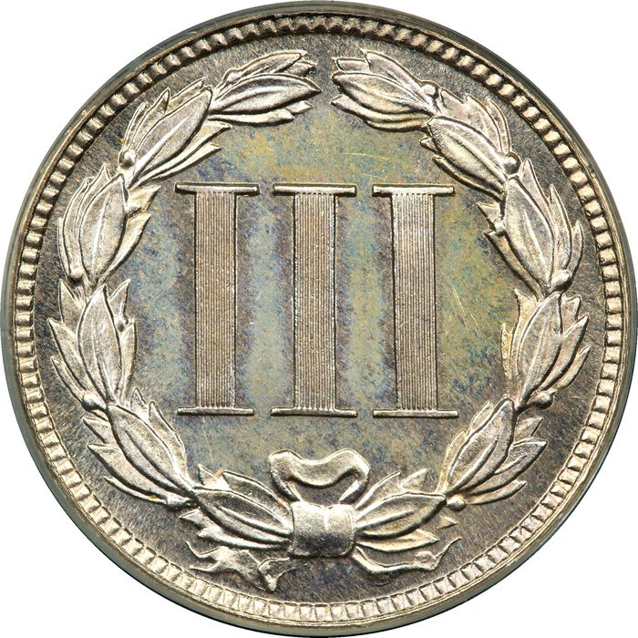 1882 Three Cent Nickel (3CN) OGH Photo 4