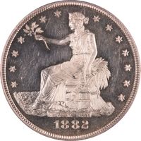 1882 Trade Dollar ($1) Obverse Image