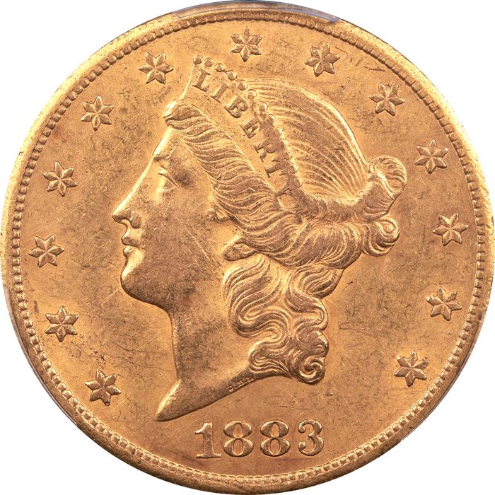 1883-CC Liberty Gold Double Eagle ($20) Obverse Image