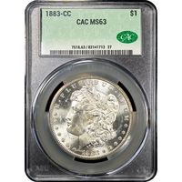1883-CC Morgan Dollar ($1) Obverse Slab Image