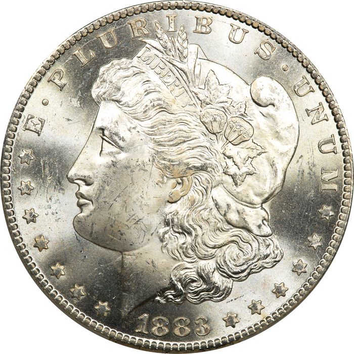 1883-CC Morgan Dollar ($1) Obverse Image