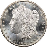 1883-CC Morgan Dollar ($1) Obverse Image