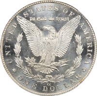 1883-CC Morgan Dollar ($1) Reverse Image