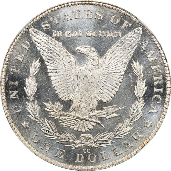 1883-CC Morgan Dollar ($1) Reverse Image