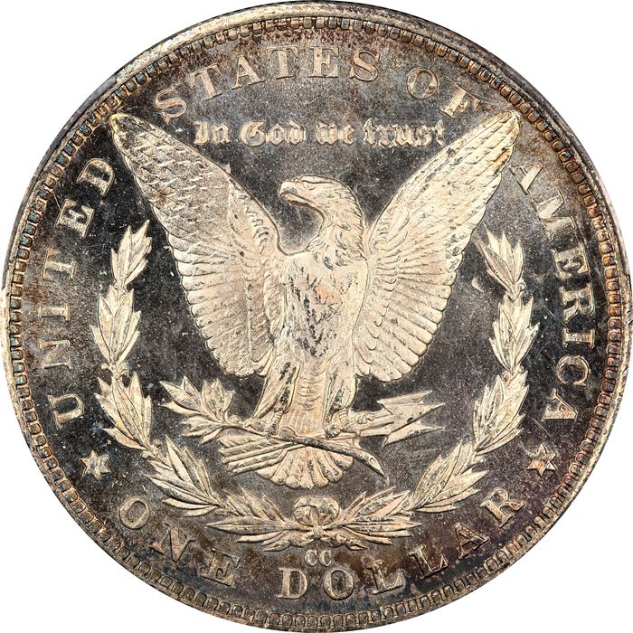 1883-CC Morgan Dollar ($1) Reverse Image