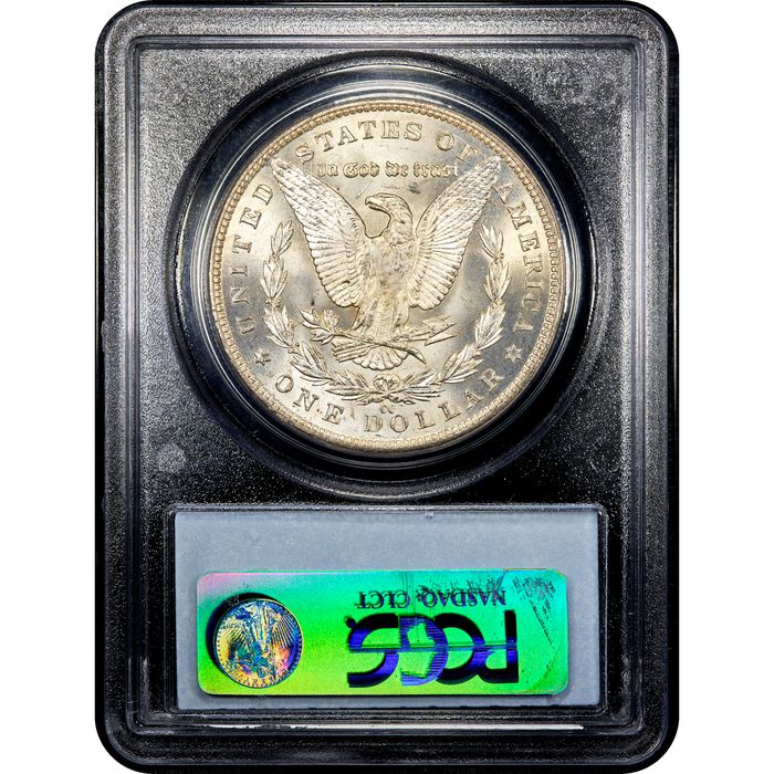 1883-CC Morgan Dollar Reverse Slab Image