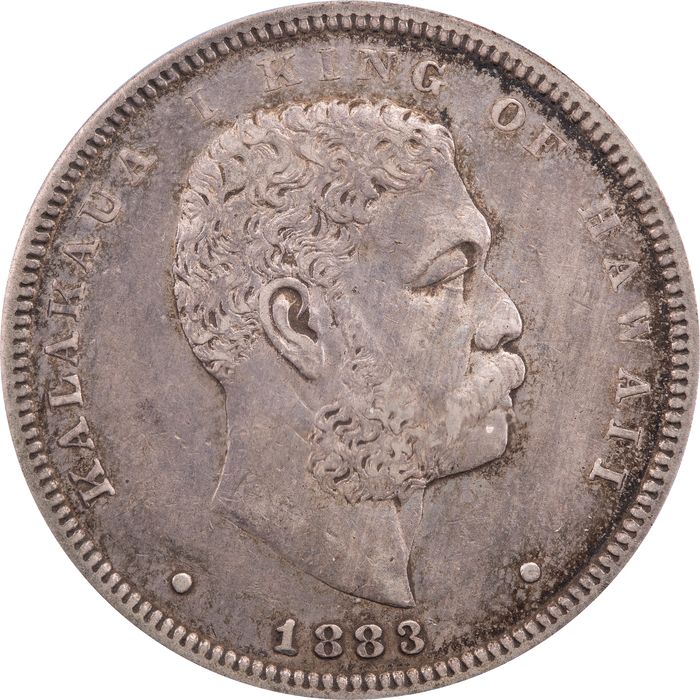 1883 Hawaii Half Dollar (50c) Photo 3
