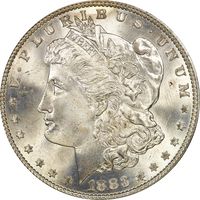 1883 Morgan Dollar ($1) OGH Obverse Image