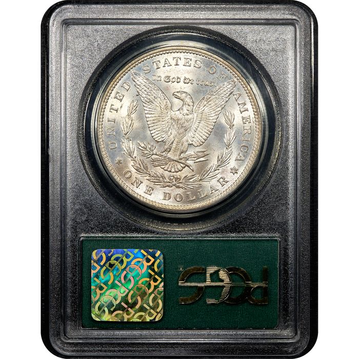 1883 Morgan Dollar ($1) OGH Reverse Slab Image