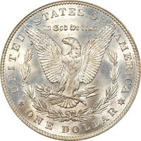 1883 Morgan Dollar ($1) OGH Reverse Image