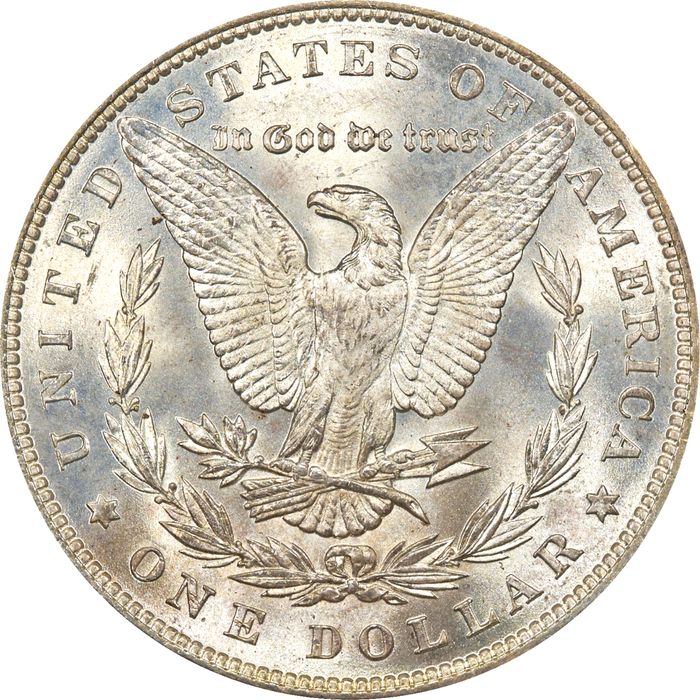 1883 Morgan Dollar ($1) OGH Reverse Image