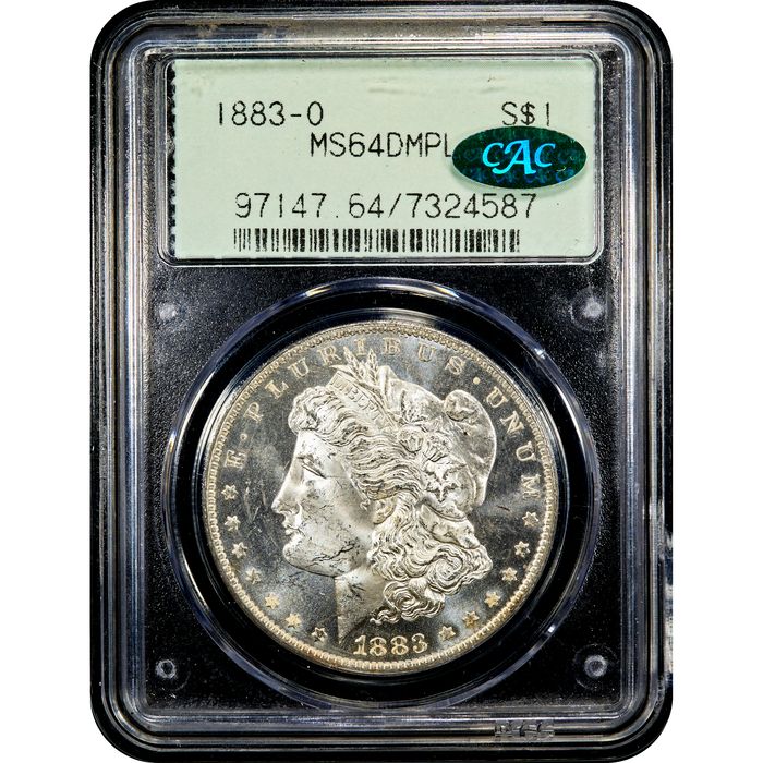 1883-O Morgan Dollar ($1) OGH Obverse Slab Image
