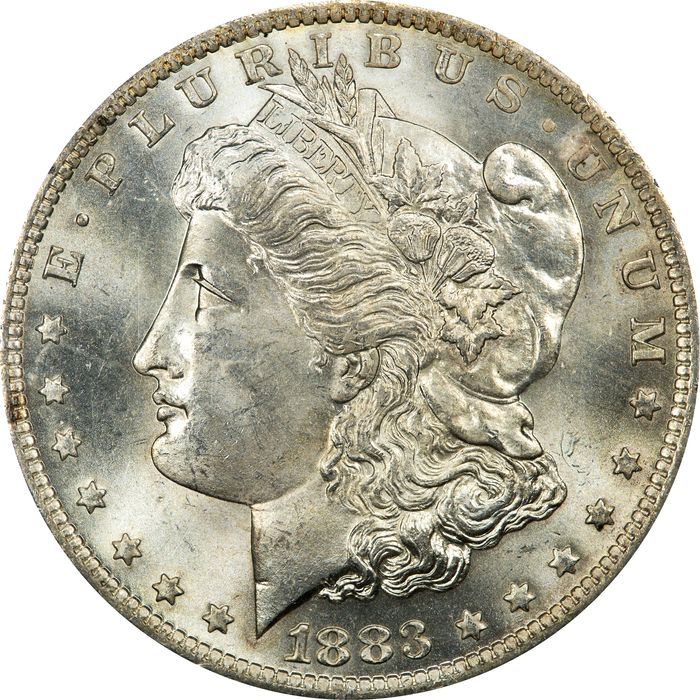 1883-O Morgan Dollar ($1) Rattler Obverse Image