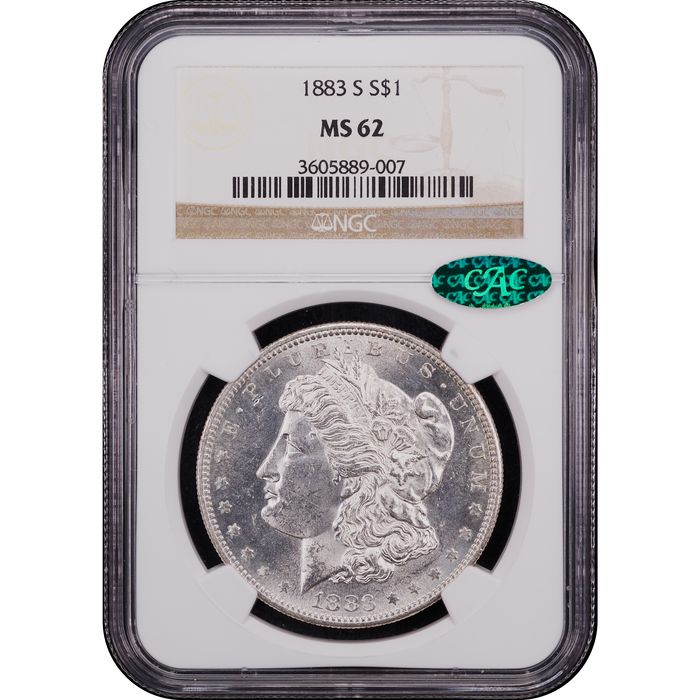 1883-S Morgan Dollar ($1) Obverse Slab Image