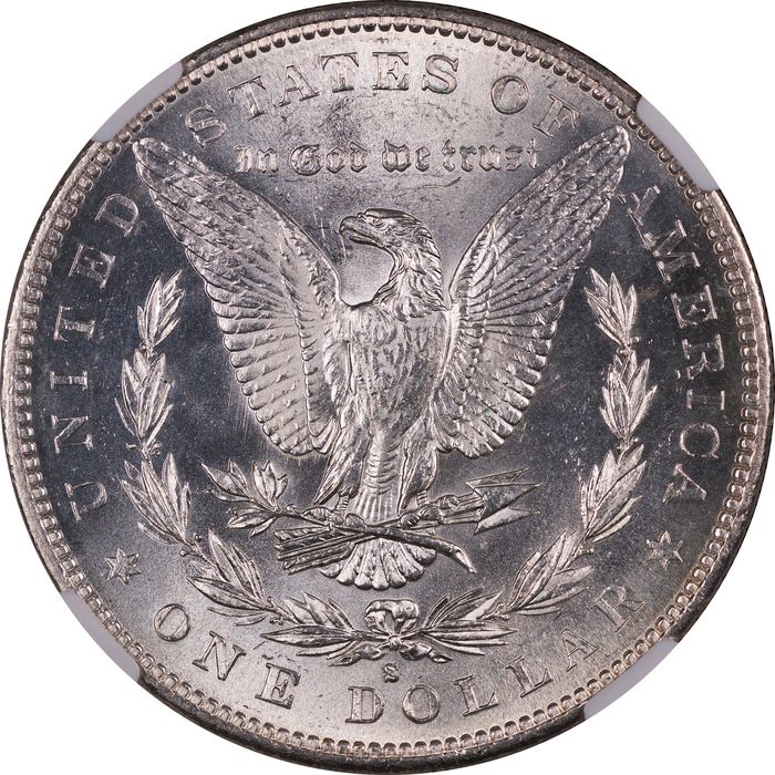 1883-S Morgan Dollar ($1) Reverse Image