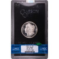 1884-CC Morgan Dollar ($1) GSA Obverse Slab Image