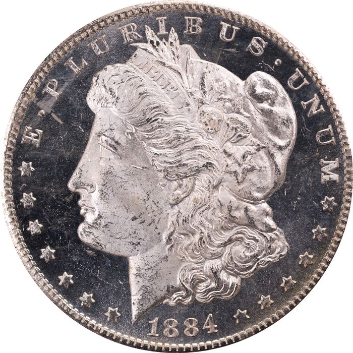 1884-CC Morgan Dollar ($1) GSA Obverse Image