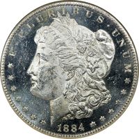 1884-CC Morgan Dollar ($1) Obverse Image