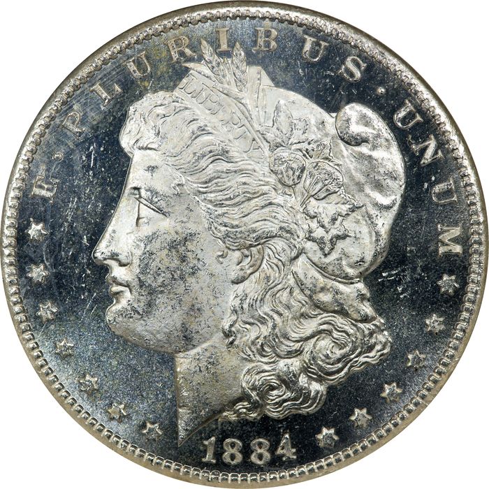 1884-CC Morgan Dollar ($1) Obverse Image