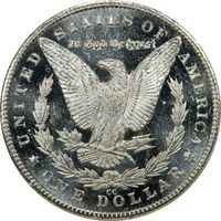 1884-CC Morgan Dollar ($1) Reverse Image