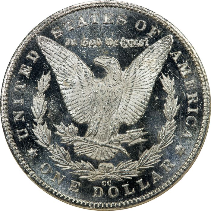 1884-CC Morgan Dollar ($1) Reverse Image