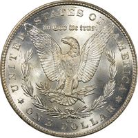 1884-CC Morgan Dollar ($1) OGH Reverse Image