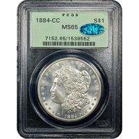 1884-CC Morgan Dollar ($1) OGH Obverse Image