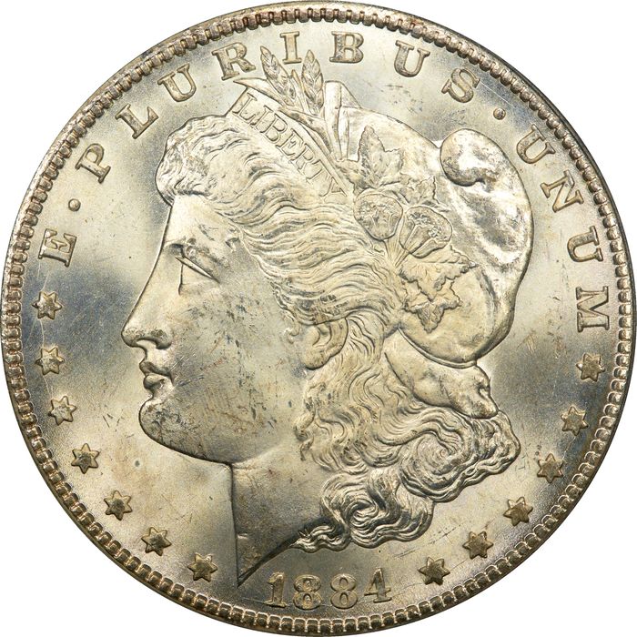 1884-CC Morgan Dollar ($1) OGH Photo 3