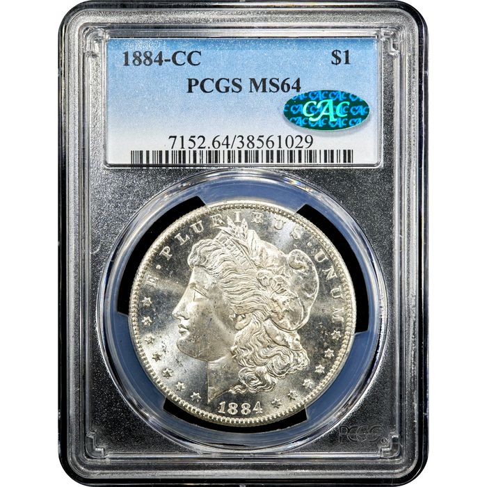 1884-CC Morgan Dollar ($1) Obverse Image
