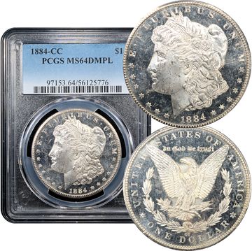 1884-CC Morgan Dollar ($1) Composite Image