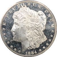 1884-CC Morgan Dollar ($1) Obverse Image